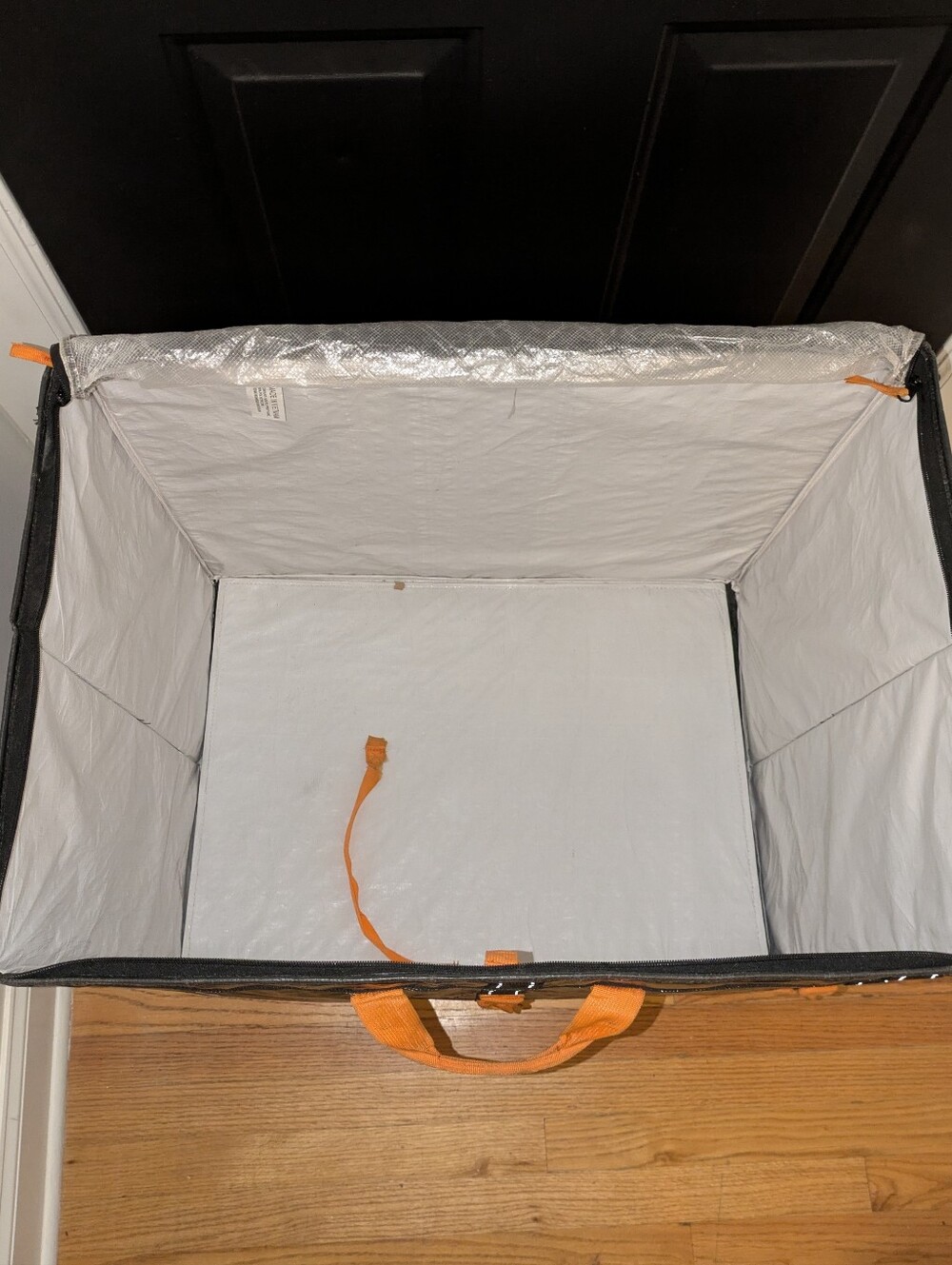 Giant zippered tote bag, xl storage bag - Picture 2 of 11